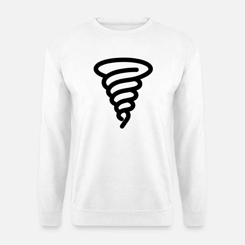 tornado - Unisex Sweatshirt - white