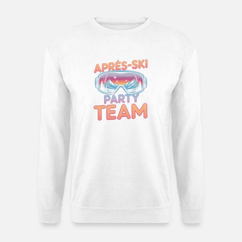Apres Ski Party Team - Unisex Pullover - Weiß