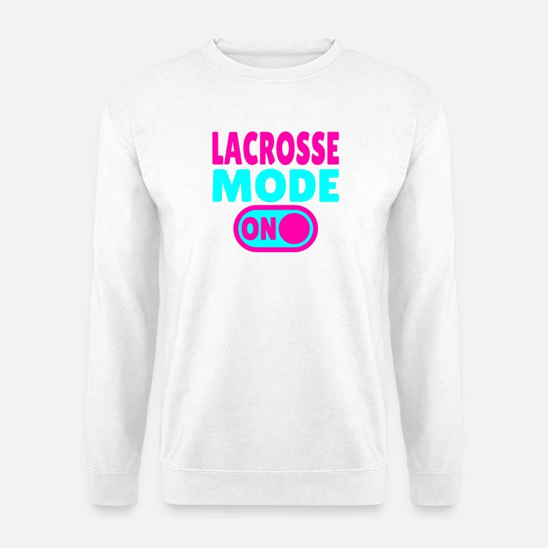 Lacrosse Mode ON - Unisex Pullover - Weiß