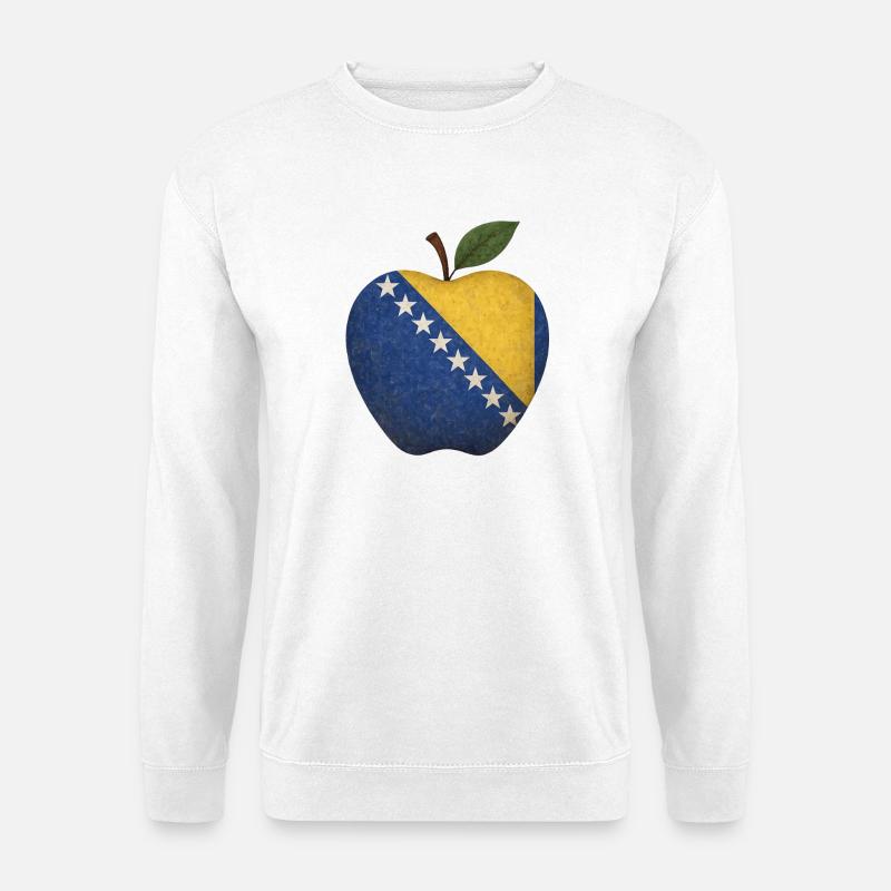 Bosnien - Unisex Pullover - Weiß