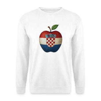 Croatie (Hrvatska) - Sweat-shirt Unisexe - blanc - Devant