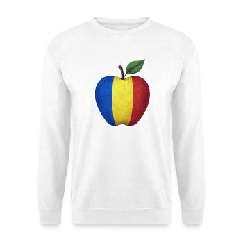 Roumanie - Sweat-shirt Unisexe - blanc - Devant