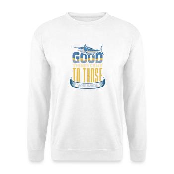 Anglers Fishermen Fishing Sport Fishermen - Unisex Sweatshirt - white - Front