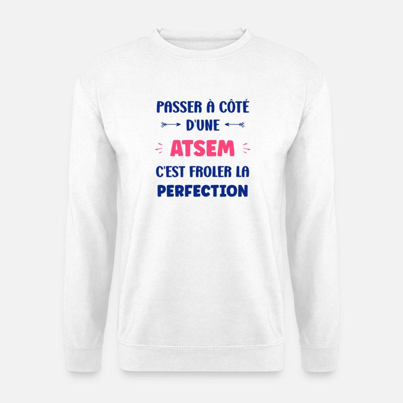 ATSEM - Unisex Sweatshirt - white
