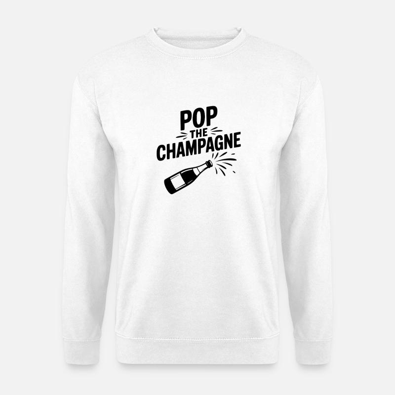Pop the - Unisex Pullover - Weiß