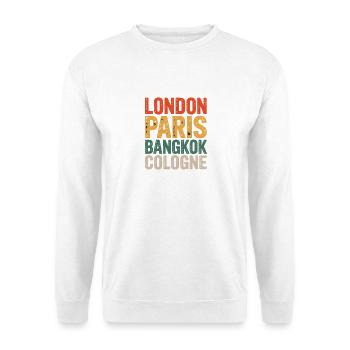 Cologne Köln - Unisex Sweatshirt - white - Front