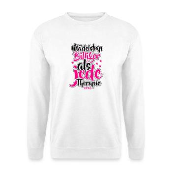 Mädelstrip 2026 Girls Trip Mädelstour Mädlstrip - Unisex Pullover - Weiß - Vorne