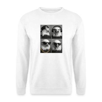 Aigle - Sweat-shirt Unisexe - blanc - Devant