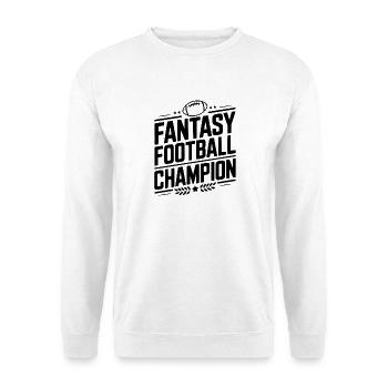 Champion de Fantasy Football - Sweat-shirt Unisexe - blanc - Devant