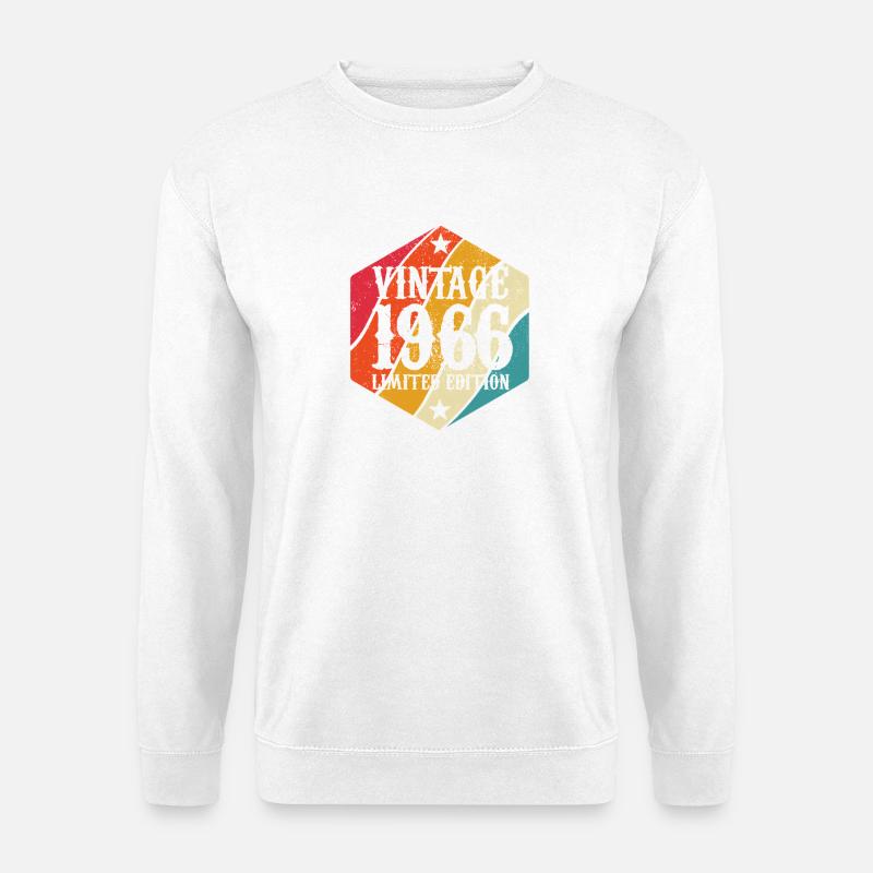 Limited Edition 1966 Birthday Gift - Unisex Sweatshirt - white
