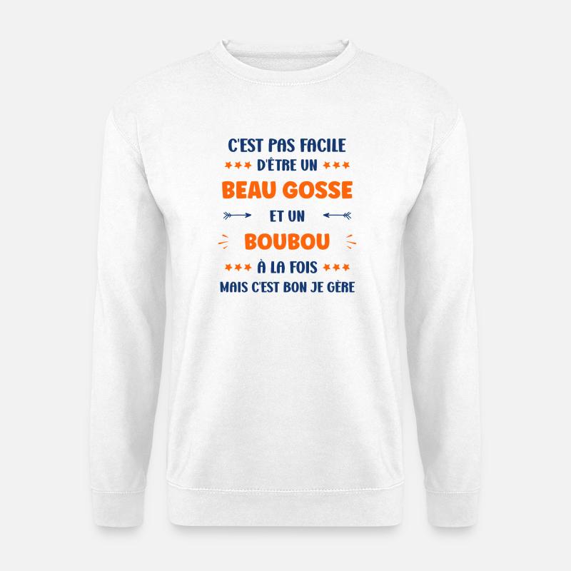 Boubou - Unisex Pullover - Weiß