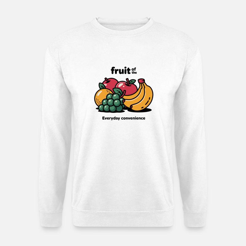 Lebendige Fruchtmischung - Unisex Pullover - Weiß