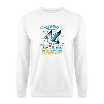 Seagull Management of Competent Colleagues - Unisex Sweatshirt - white - Front
