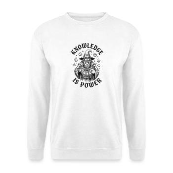 Magic Failed Time For Lead Wizard Fantasy Meme - Unisex Sweatshirt - white - Front