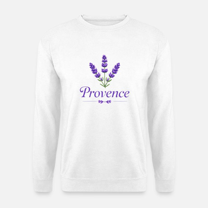 provence_lavance - Unisex Pullover - Weiß
