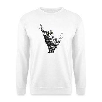 Chill Koala - Sweat-shirt Unisexe - blanc - Devant