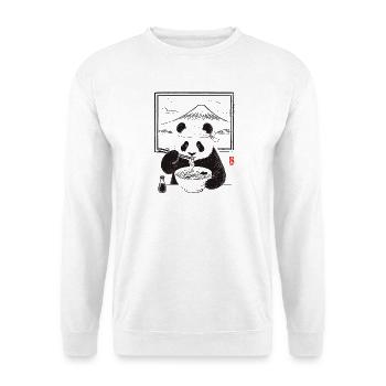 Ramen Panda - Unisex Sweatshirt - white - Front