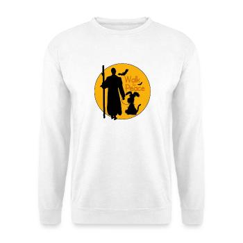 Walk for Peace Slogan - Unisex Sweatshirt - white - Front