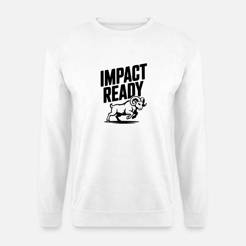 Aufgriffbereit - Unisex Pullover - Weiß