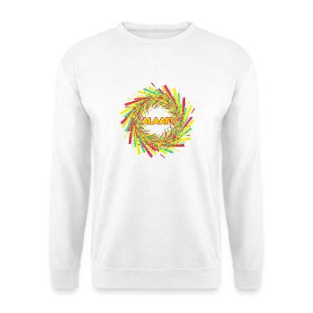 Alaaf Confetti Spiral - Unisex Sweatshirt - white - Front