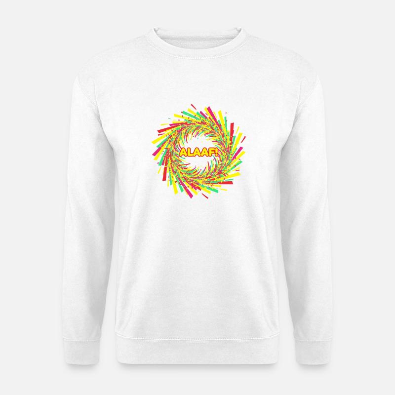 Alaaf Konfetti Spirale - Unisex Pullover - Weiß