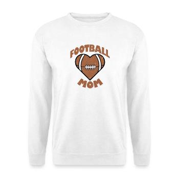 Football Mom Season Player Fan - Unisex Sweatshirt - white - Front