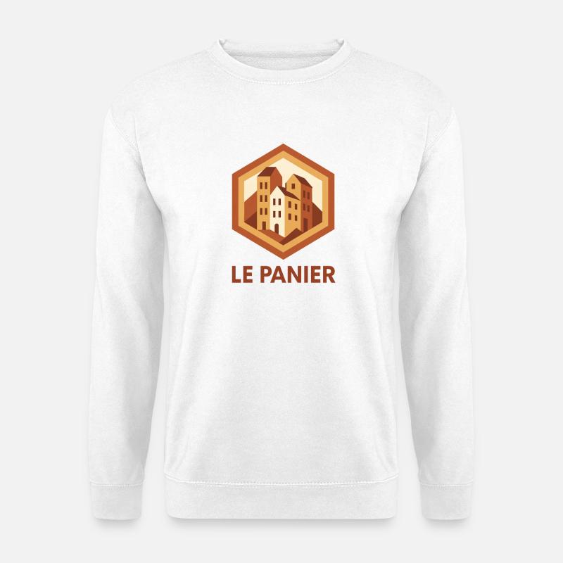 Marseille 13 quartier Le Panier - Unisex Pullover - Weiß