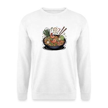 Funny Pasta Noodle Lover - Unisex Sweatshirt - white - Front