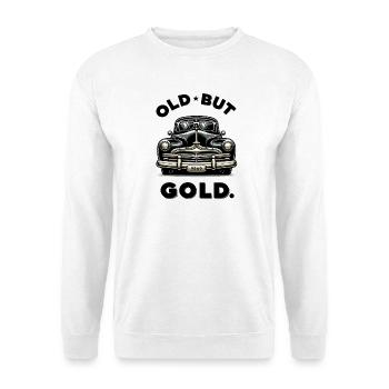 Old But Gold Vintage Car - Unisex Pullover - Weiß - Vorne