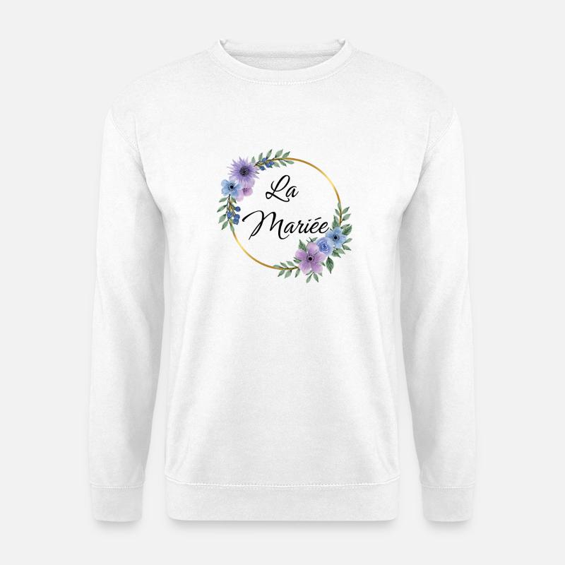 Die zukünftige Junggesellinnenbraut - Unisex Pullover - Weiß