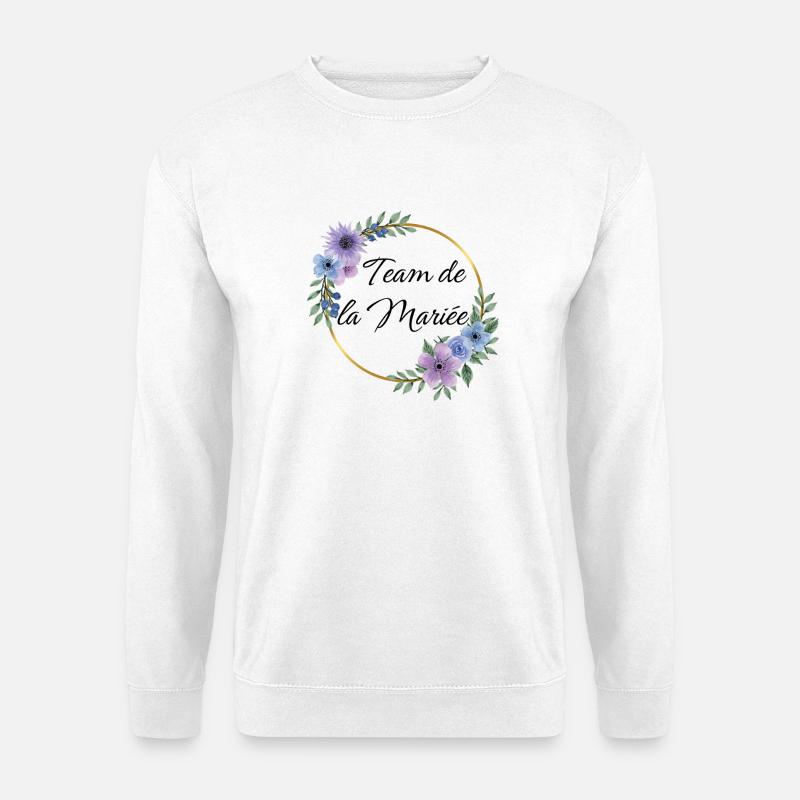 Team Braut Junggesellinnenabschied - Unisex Pullover - Weiß