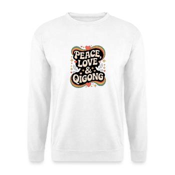 Qigong Tai Chi - Sweat-shirt Unisexe - blanc - Devant