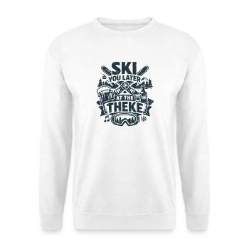 Ski You Later at the Theke - Unisex Pullover - Weiß - Vorne