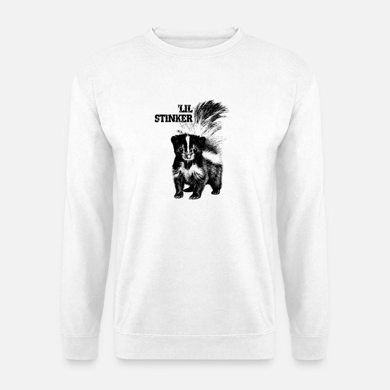 Lil Stinker - Little Stinker - Unisex Sweatshirt - white