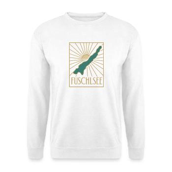 Fuschlsee Sunbeam Vintage - Sweat-shirt Unisexe - blanc - Devant