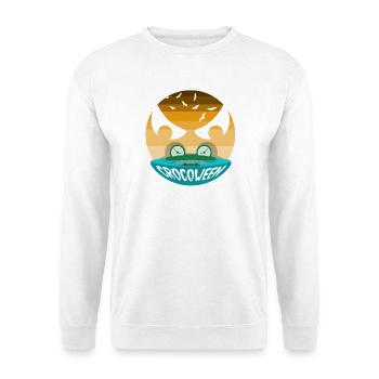 Safari Afrique Faune du Serengeti Crocodile d’Halloween - Sweat-shirt Unisexe - blanc - Devant