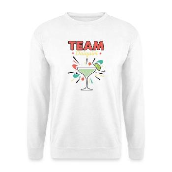 Junggesellinnenabschied Cocktail Team Daiquiri - Unisex Pullover - Weiß - Vorne