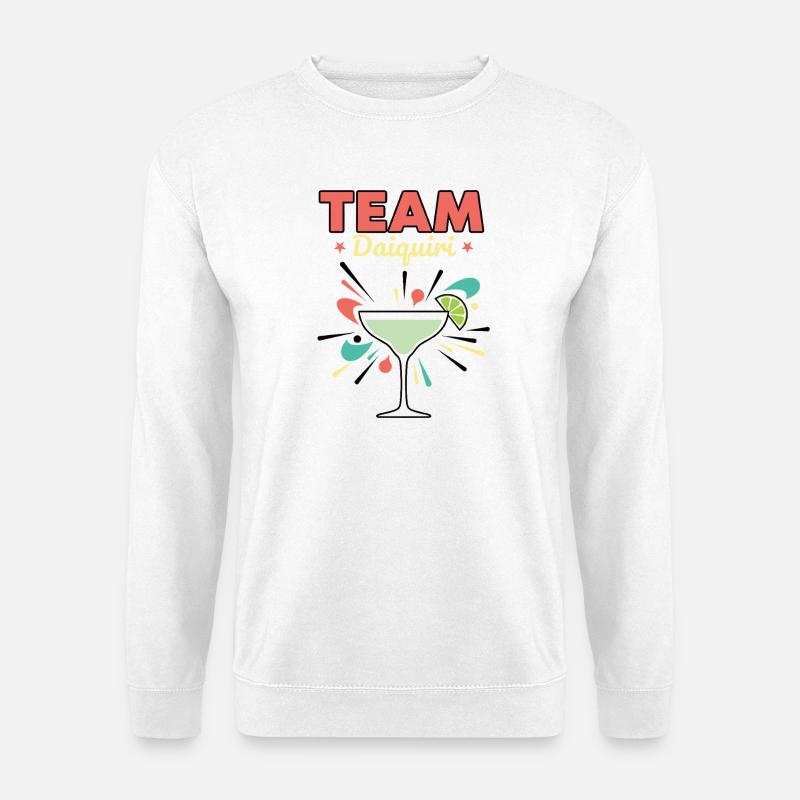 Junggesellinnenabschied Cocktail Team Daiquiri - Unisex Pullover - Weiß