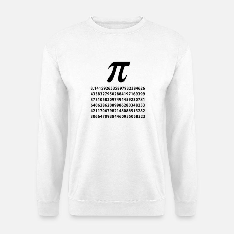 Pi - Unisex Pullover - Weiß