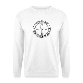 Sektschwestern - Unisex Pullover - Weiß - Vorne