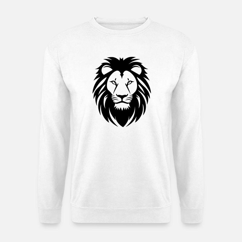Löwe - Unisex Pullover - Weiß