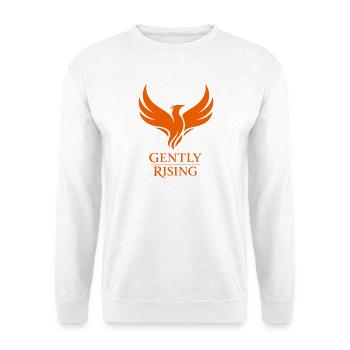 Healing Journey to Transform Inner Strength - Unisex Sweatshirt - white - Front
