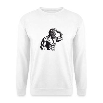Greek Spartan - Unisex Sweatshirt - white - Front