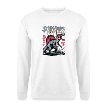 Neue Spinosaurus Mirabilis 2026 Entdeckung - Unisex Pullover - Weiß - Vorne