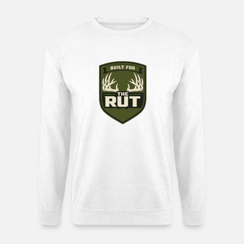 White-tailed hunter White-tail hunting Deer hunting - Unisex Sweatshirt - white