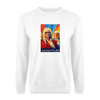 Vivaldi Beer Pop Art - Unisex Sweatshirt - white - Front