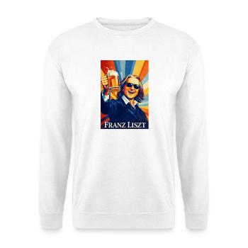 Franz Liszt Pop Art Toast Tea - Unisex Sweatshirt - white - Front
