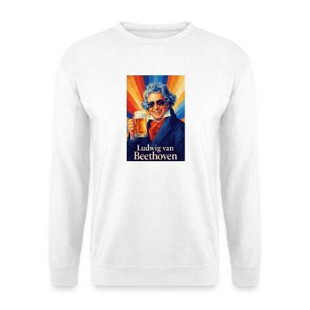 Ludwig van Beethoven - Unisex Sweatshirt - white - Front