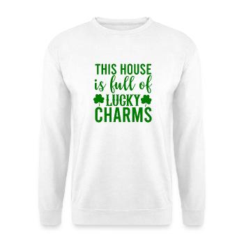 This House Is Full Of Lucky Charms - Unisex Sweatshirt - white - Front