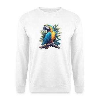 L’ère de l’ara - Sweat-shirt Unisexe - blanc - Devant